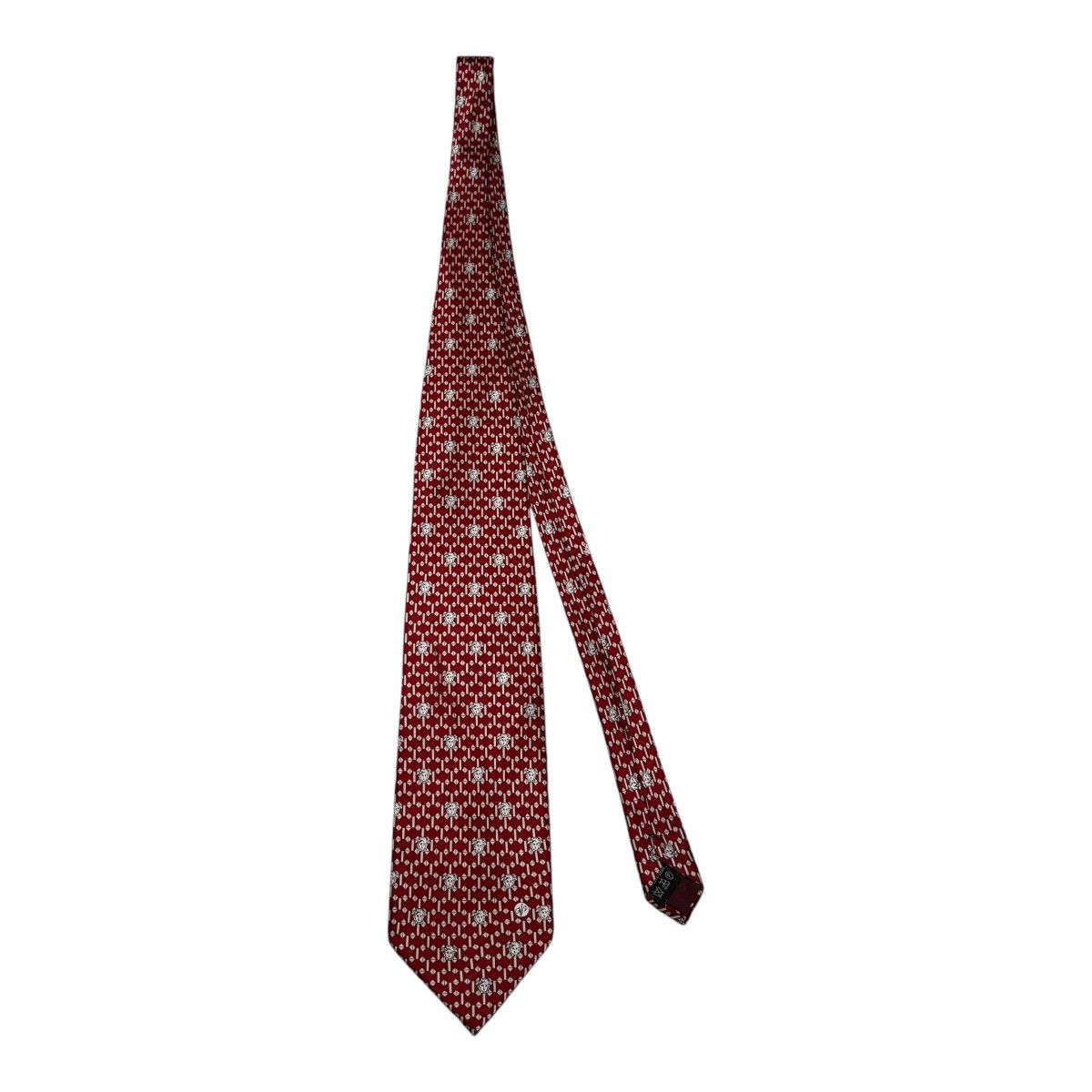 Versace Versace Classic V2 Hand Made 100% SILK Designer Tie 4" WIDTH Size ONE SIZE - 2 Thumbnail