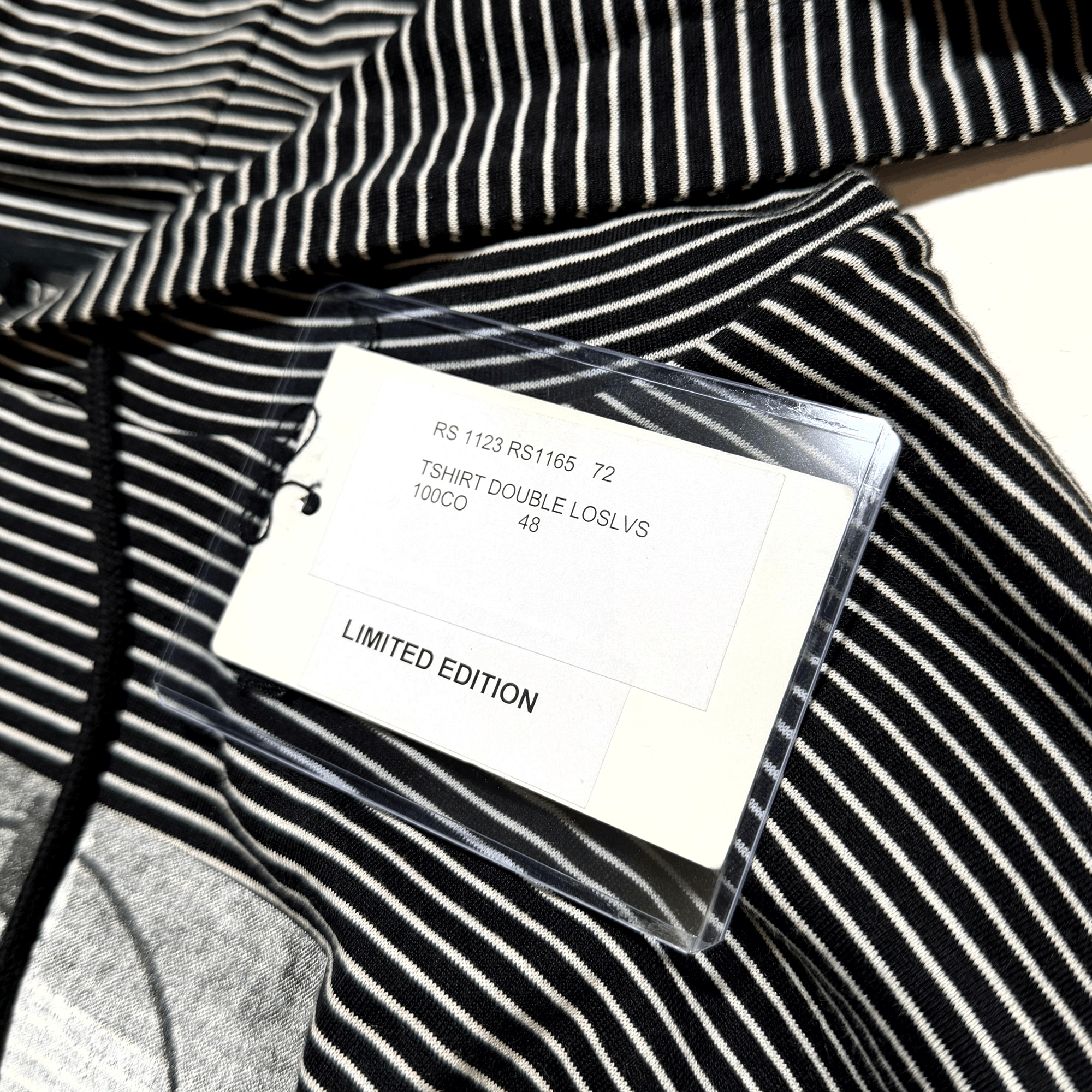 Raf Simons SS05 Raf Simons Avant Garde Striped Hoodie Size US M / EU 48-50 / 2 - 5 Thumbnail