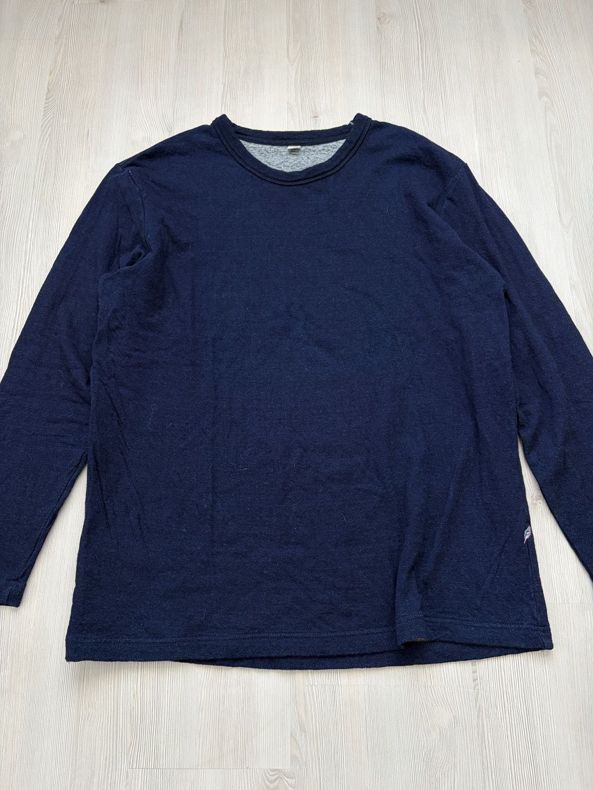 Pure Blue Japan Pure Blue Japan Indigo Light Sweatshirt Size US XL / EU 56 / 4 - 3 Thumbnail