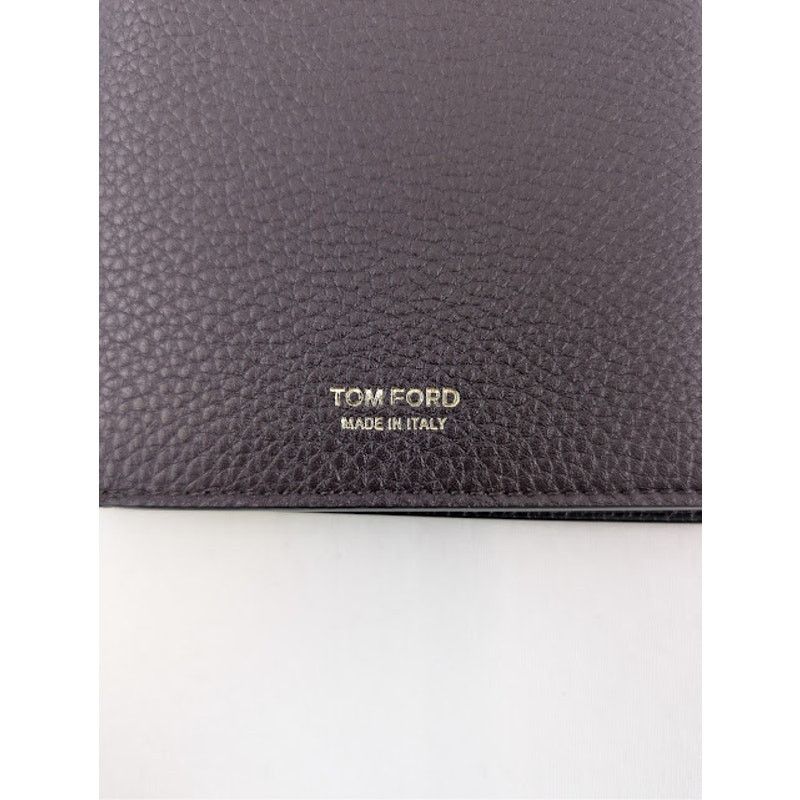 Tom Ford o1rshd1 Size: OS / Grain Leather Classic Bifold Wallet Brown Size ONE SIZE - 3 Thumbnail