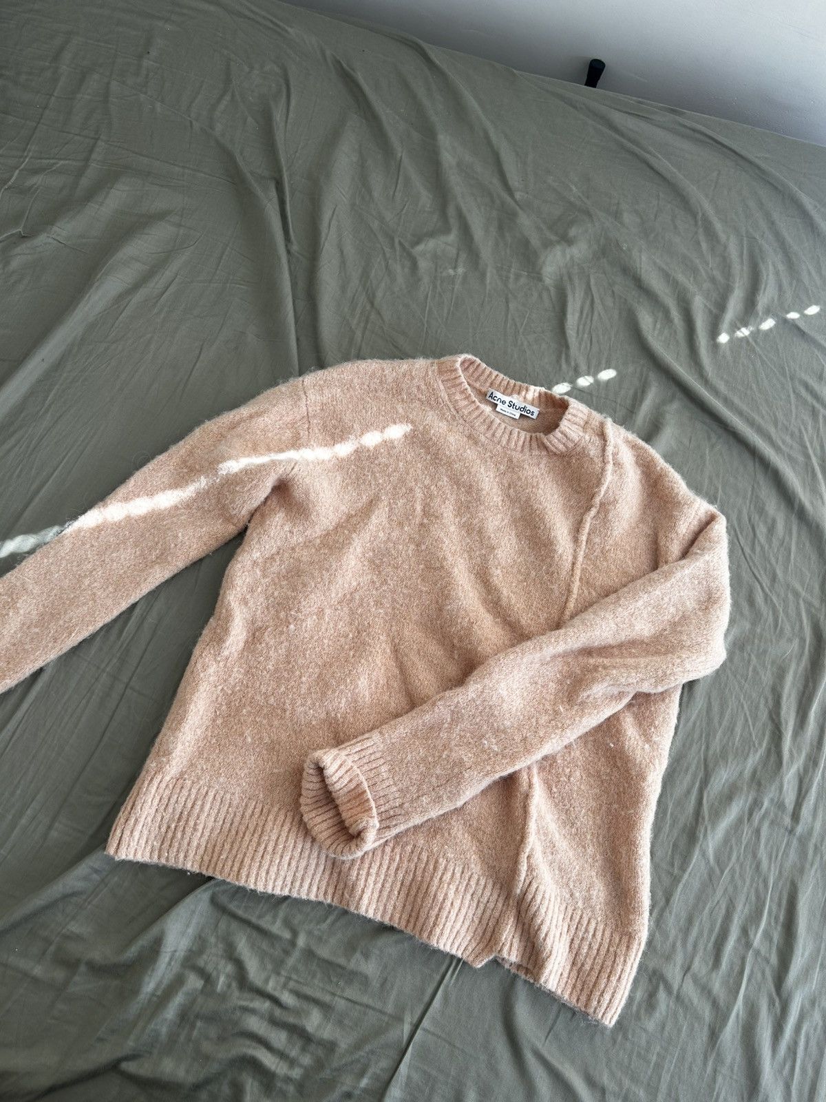Acne Studios Alpaca Sweater - Light Pink