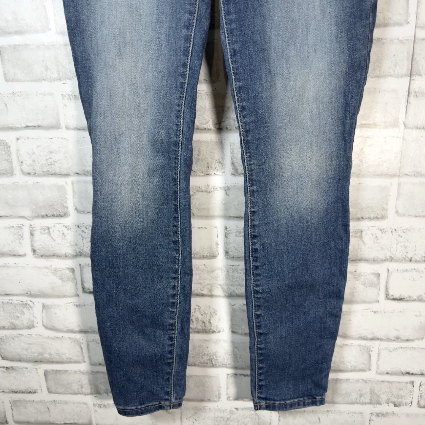 Lucky Brand Lucky Brand Jeans Los Angeles Blue Ankle Mid Rise Skinny Ava Size 0x25 Womens Size 25" / US 0 / IT 36 - 3 Thumbnail