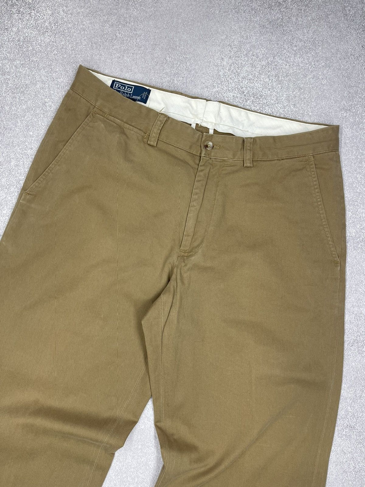 Polo Ralph Lauren Vintage Polo Ralph Lauren Beige Chino Pants Y2K Size US 32 / EU 48 - 7 Thumbnail