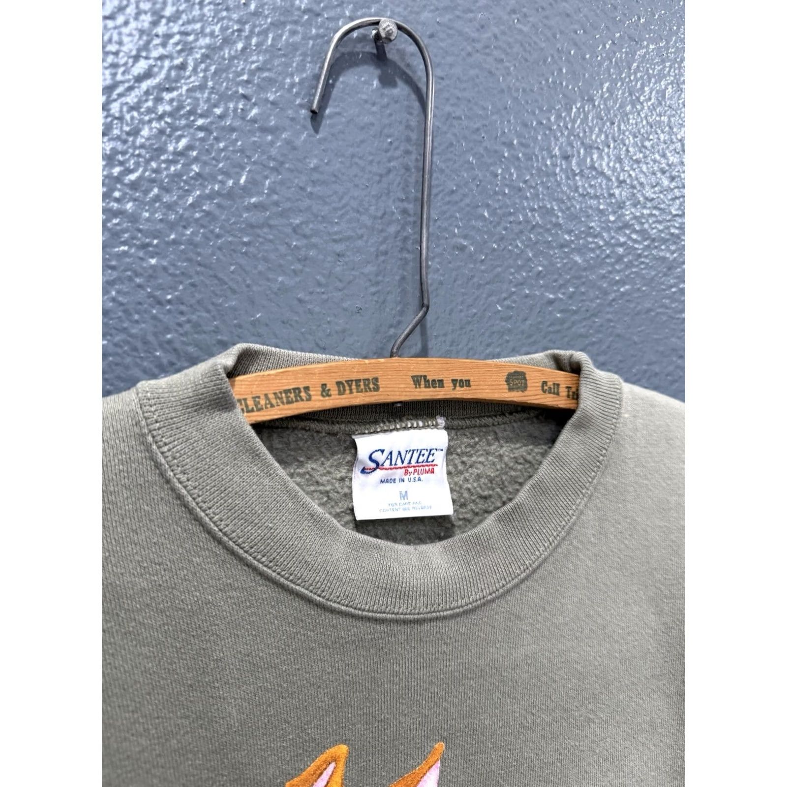 Vintage VINTAGE 90s Cartoon Network Scooby Doo Green Sweatshirt M Men Pullover Size M Green 90s Scooby Doo Sweatshirt Mens Size US M / EU 48-50 / 2 - 2 Thumbnail