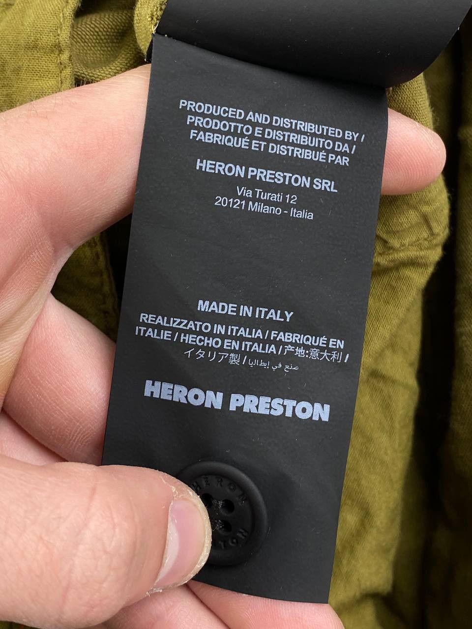 Heron Preston Heron Preston Cargo Pants Men Size XL Green Size US 36 / EU 52 - 14 Thumbnail