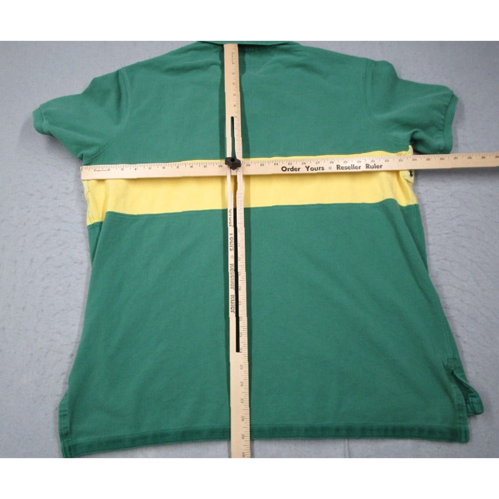 Polo Ralph Lauren VINTAGE Polo Ralph Lauren Men's Polo Shirt 2XL XXL Short Sleeve Green Classic Retro 90s Country Club Size US XXL / EU 58 / 5 - 6 Thumbnail