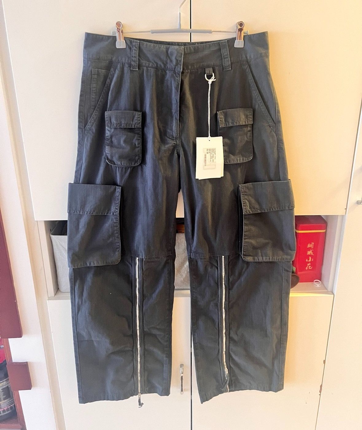 Acne Studios Acne Studio Cargo zip-up pants 2408-Nextarrow. Size US 38 / EU 54 - 1 Thumbnail