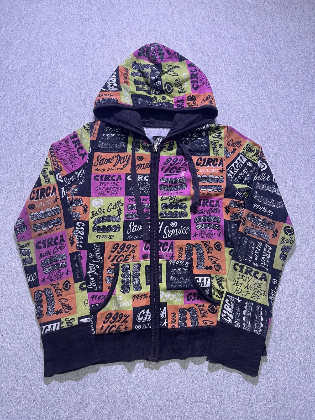Hysteric Glamour Y2K CIRCA hoodies full ziper full print style Size US M / EU 48-50 / 2 - 1 Thumbnail