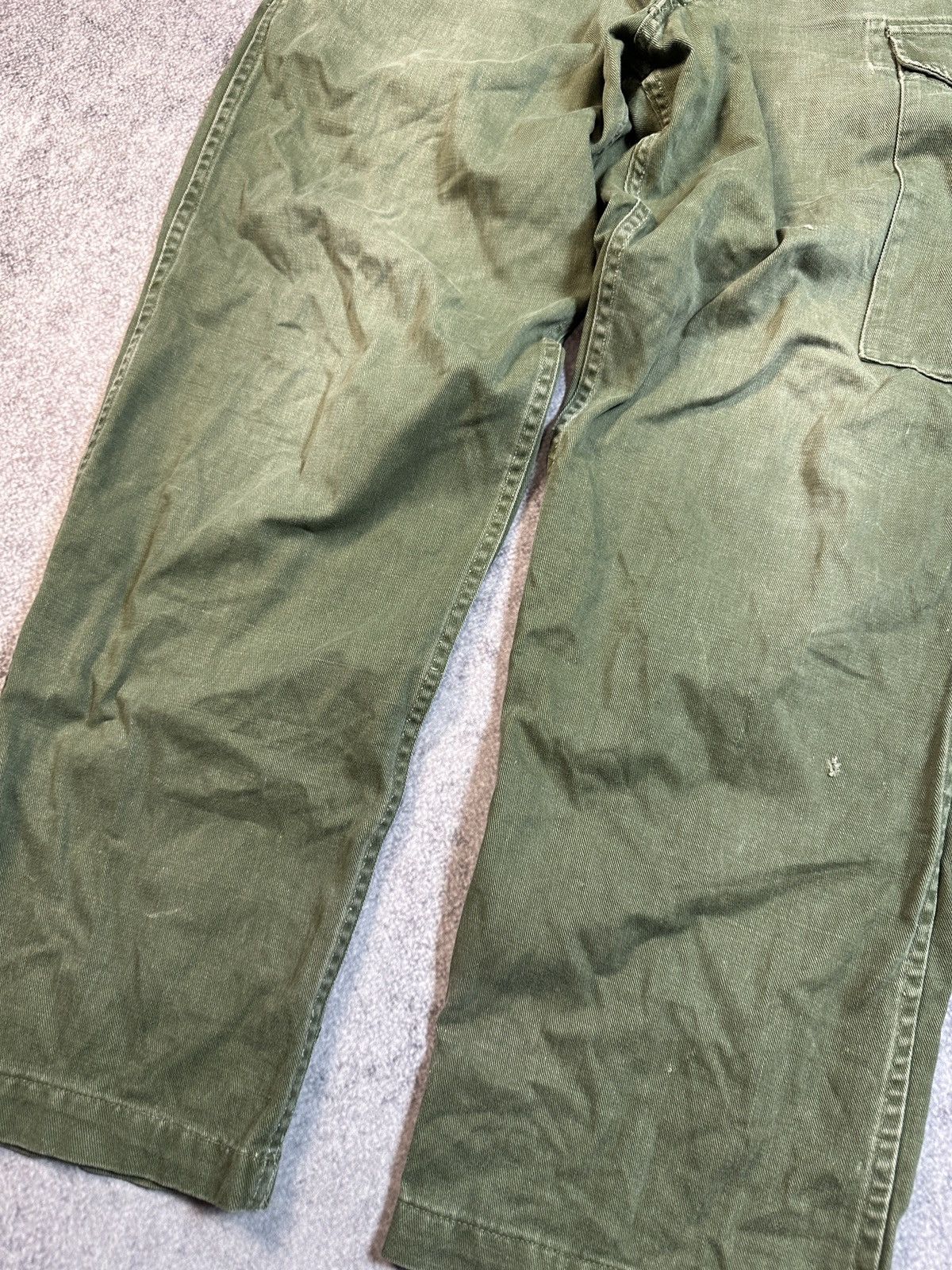 Vintage Vintage Military Baggy Pants Khaki Streetwear Style Rare 90s Size US 30 / EU 46 - 5 Thumbnail