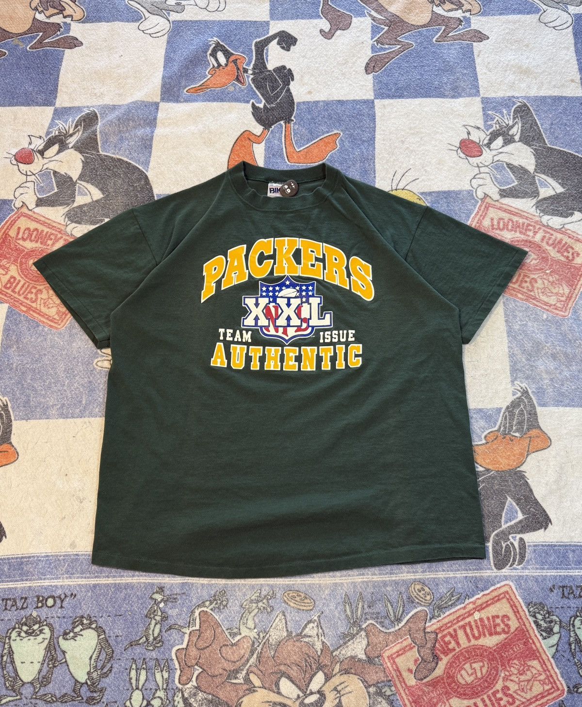 NFL Vintage Green Bay packers tee Size US XXL / EU 58 / 5 - 1 Thumbnail