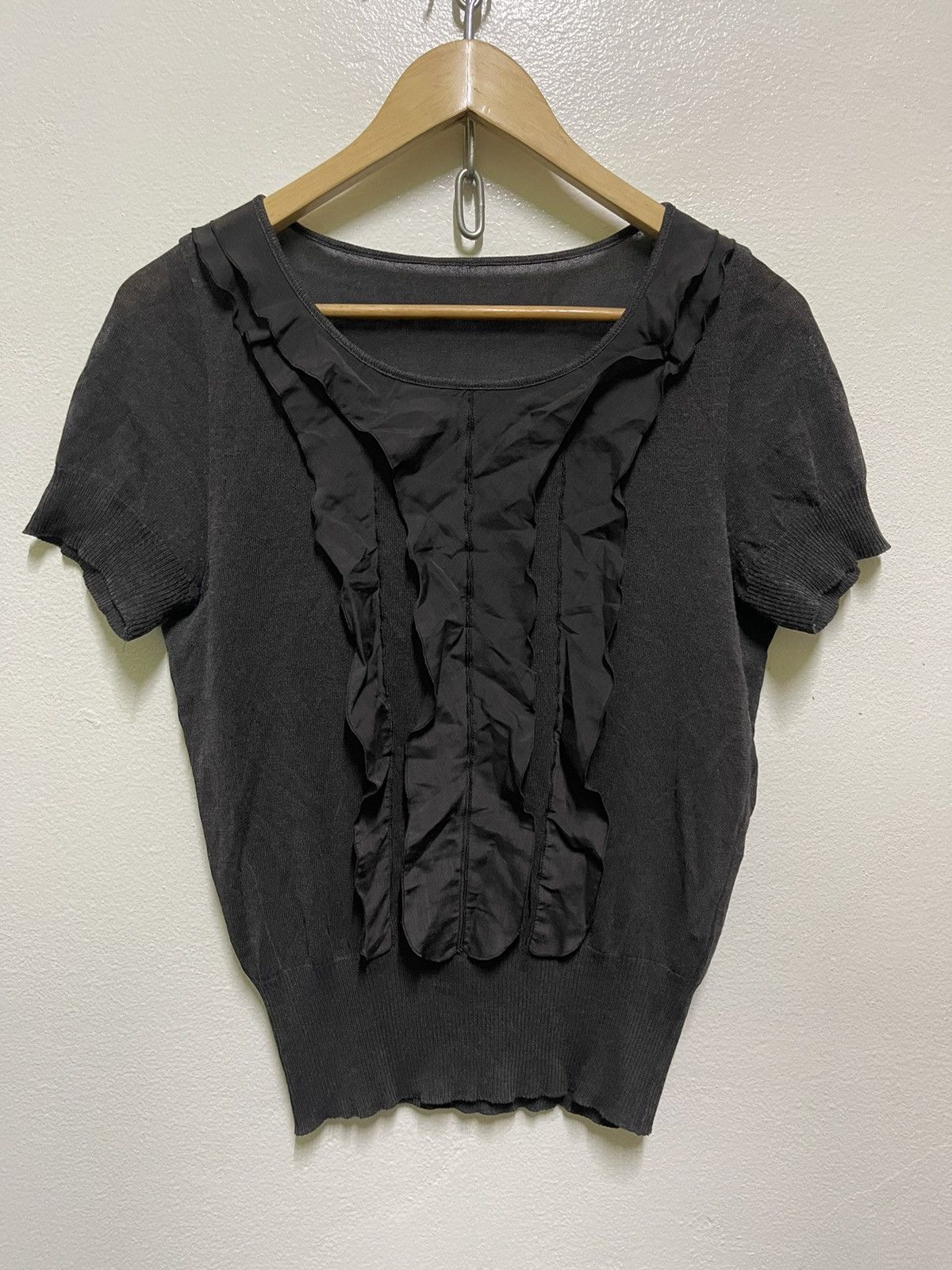 Designer × Karl Lagerfeld × Vintage Karl Lagerfeld Short Sleeve Japan Size M / US 6-8 / IT 42-44 - 1 Thumbnail
