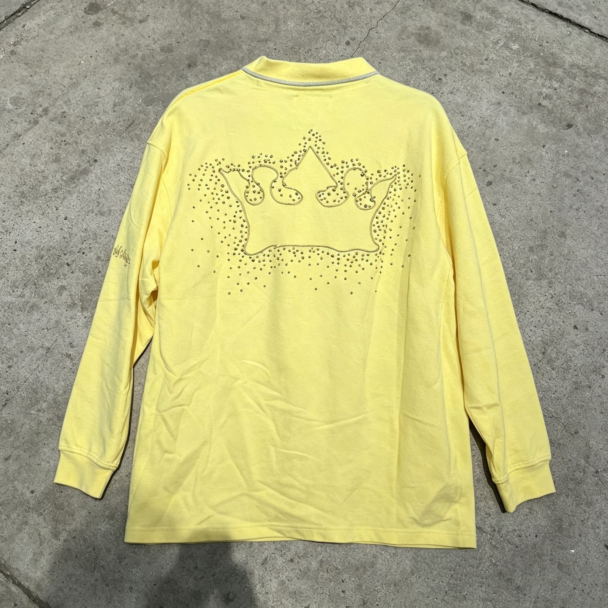 JNCO crown holder jnco style oversize polo longsleeved shirts Size US XXL / EU 58 / 5 - 2 Thumbnail