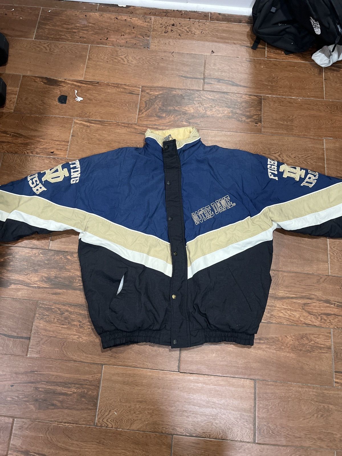 Vintage Notre dame vintage jacket Size US XL / EU 56 / 4 - 1 Thumbnail
