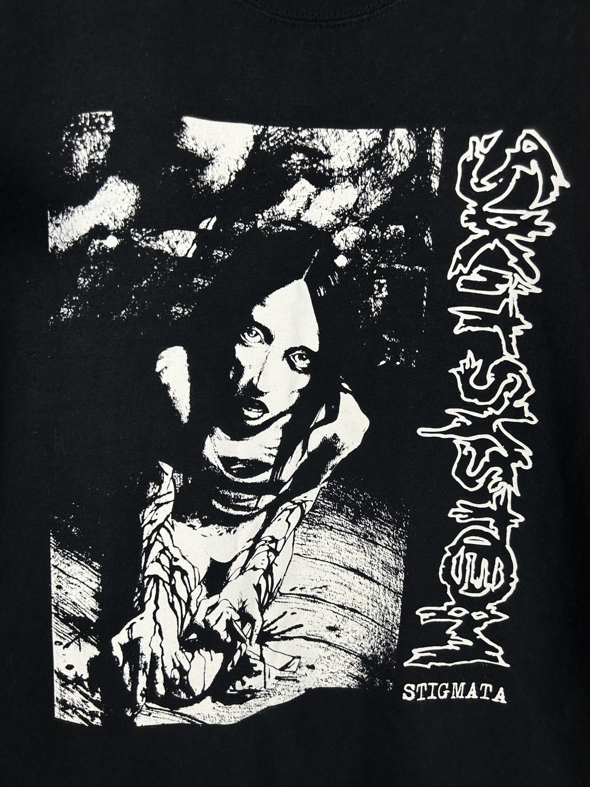 Band Tees 00s Vintage Skitsystem Stigmata 2006 Hardcore Punk T-Shirt M Size US M / EU 48-50 / 2 - 2 Thumbnail