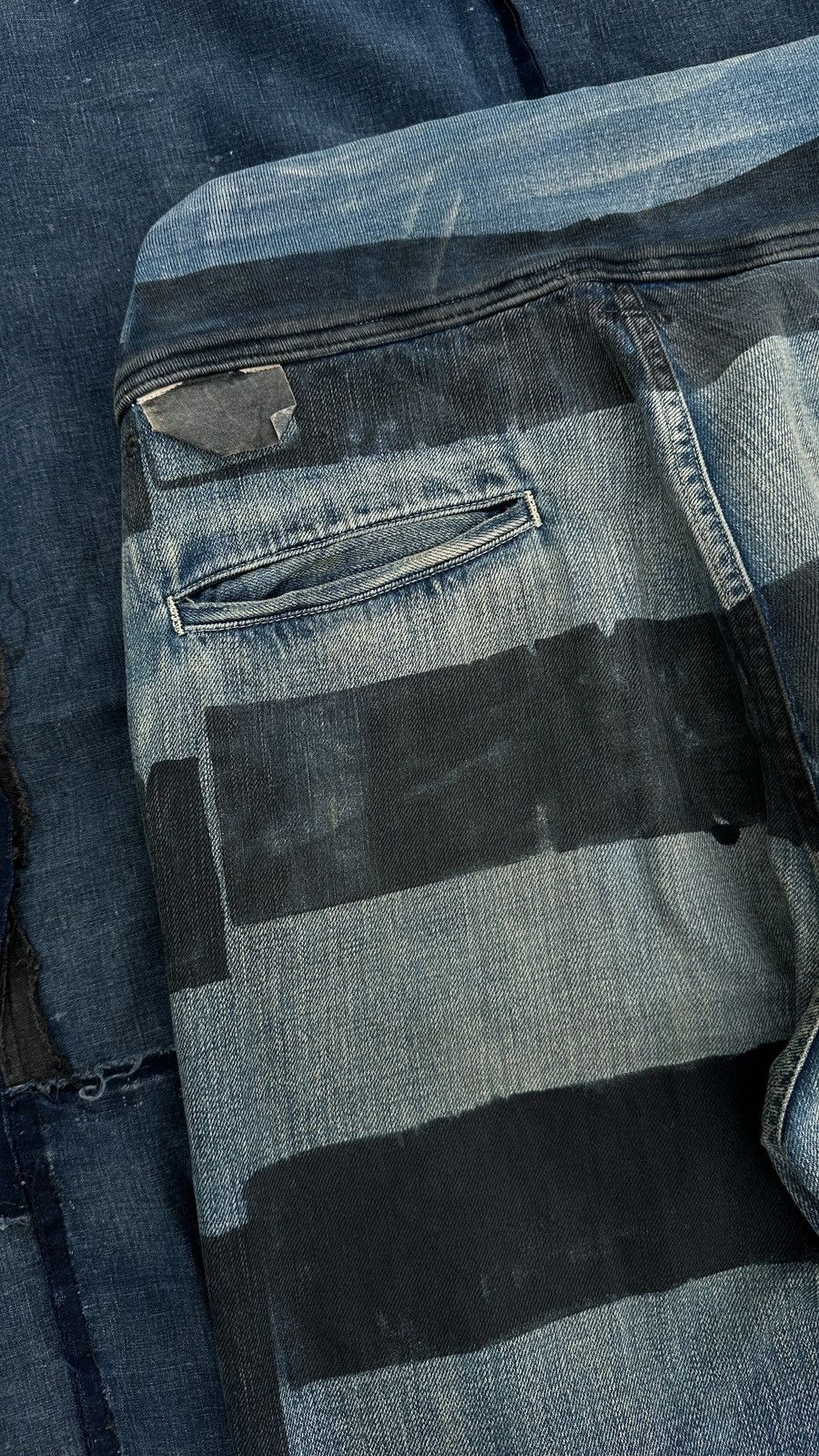 Kapital Kapital Kountry redux Prisoner Painted prison Denim Pant Size US 34 / EU 50 - 9 Thumbnail