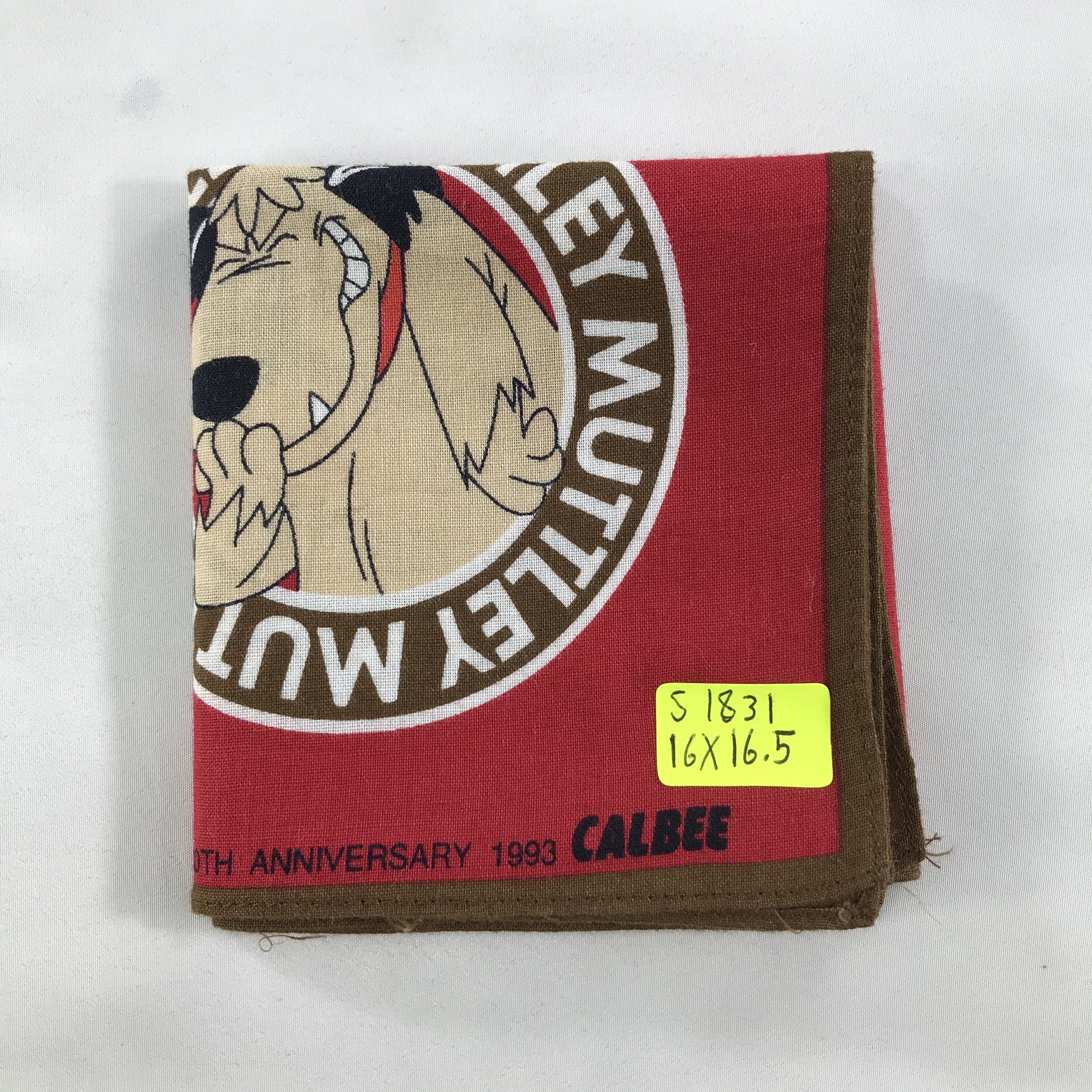 Cartoon Network × Vintage Wacky Races Bandana / Handkerchief / Neckerchief - S1831 Size ONE SIZE - 5 Thumbnail