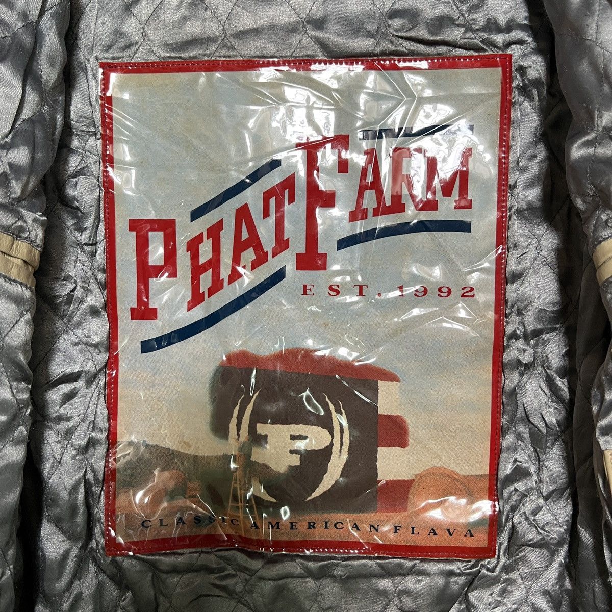 Phat Farm 🔥 Vintage Phat Farm Varsity Bomber Jacket Oversized Jacket Size US XXL / EU 58 / 5 - 11 Thumbnail