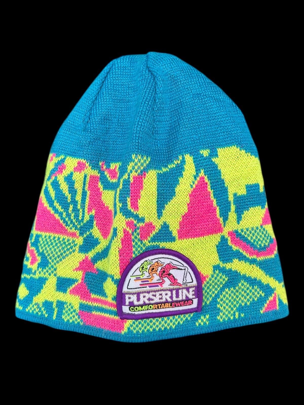 Japanese Brand × Kapital × Vintage Vintage Made in Japan Purser Line Beanie Hats Size ONE SIZE - 1 Thumbnail