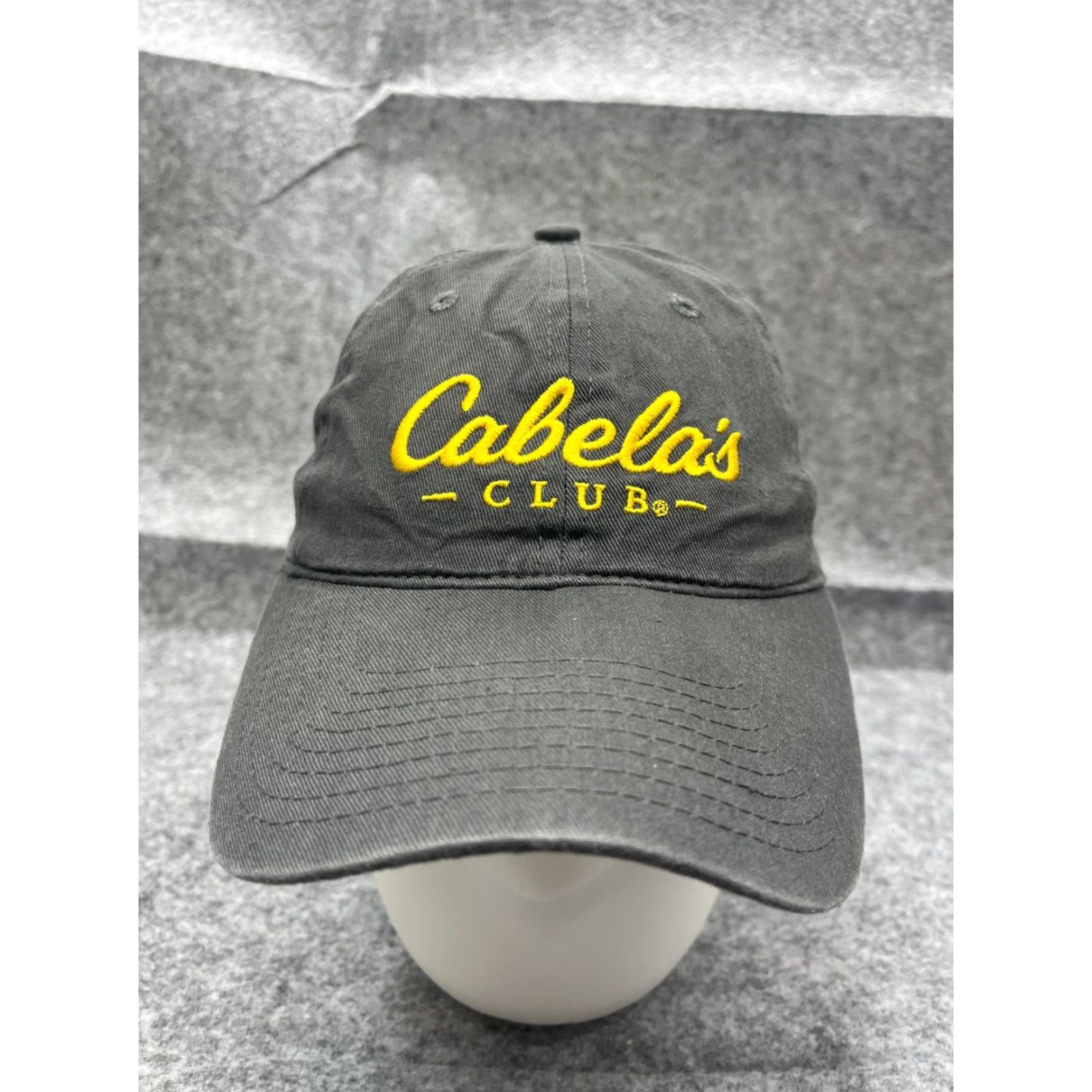 Vintage Cabela's Hat Cap One Size Adult Gray 100% Cotton Hunt Fish Camp Size ONE SIZE - 2 Thumbnail