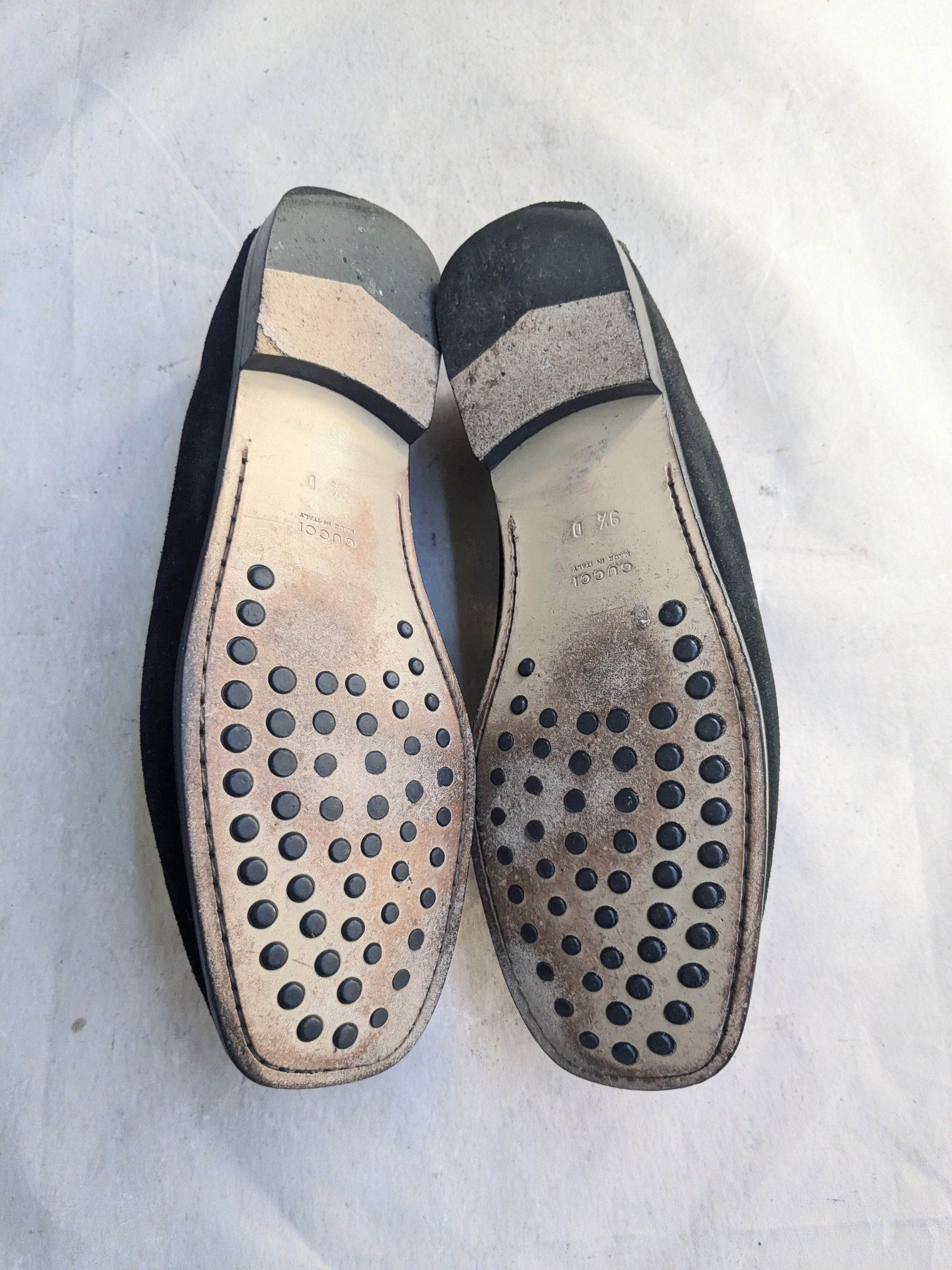 Gucci Horsebit Loafers Black 10 Snaffle Bit Suede