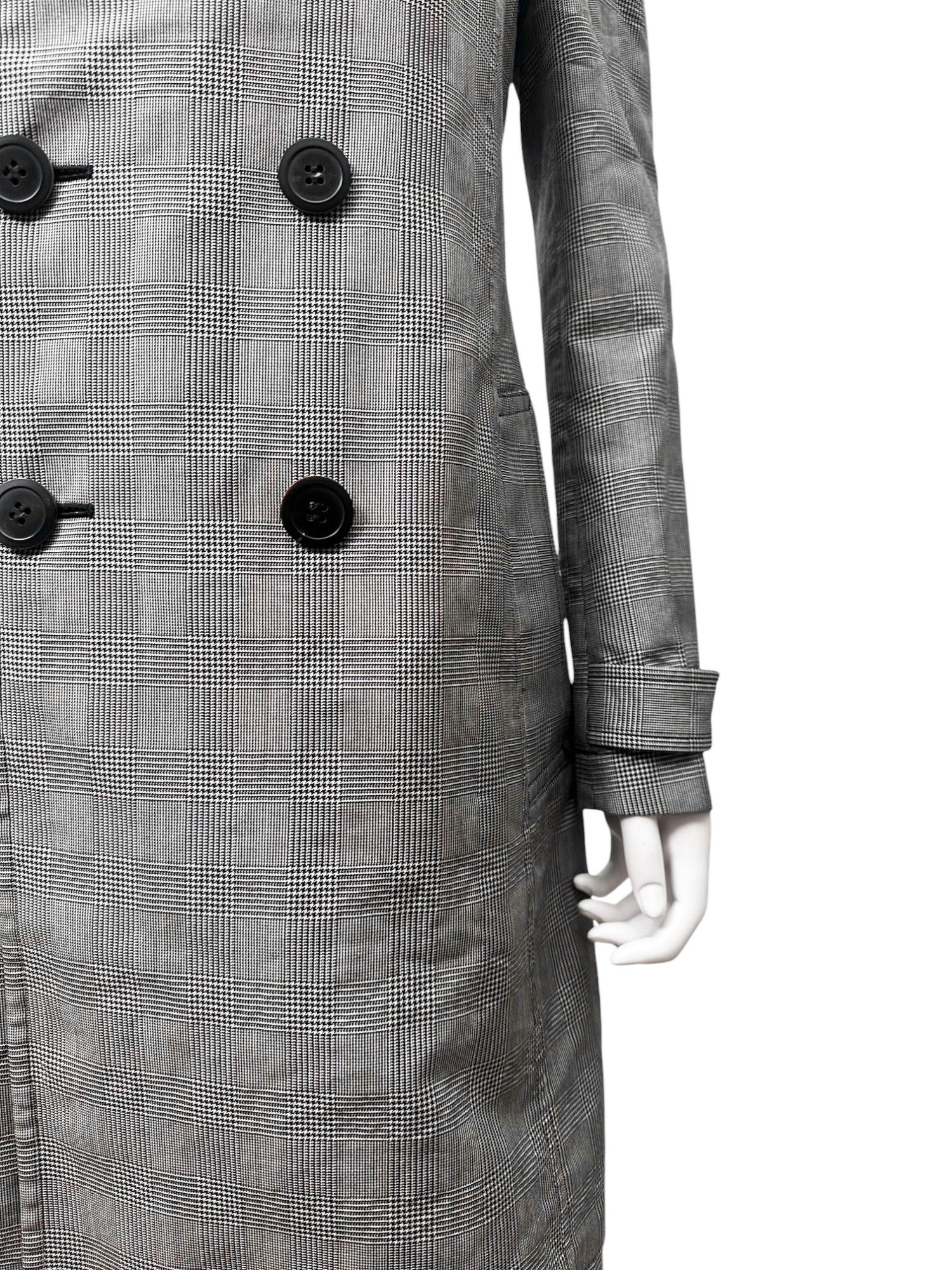 Comme des Garcons × Junya Watanabe A/W 2009 Double Breasted Grey Coat Size M / US 6-8 / IT 42-44 - 8 Thumbnail