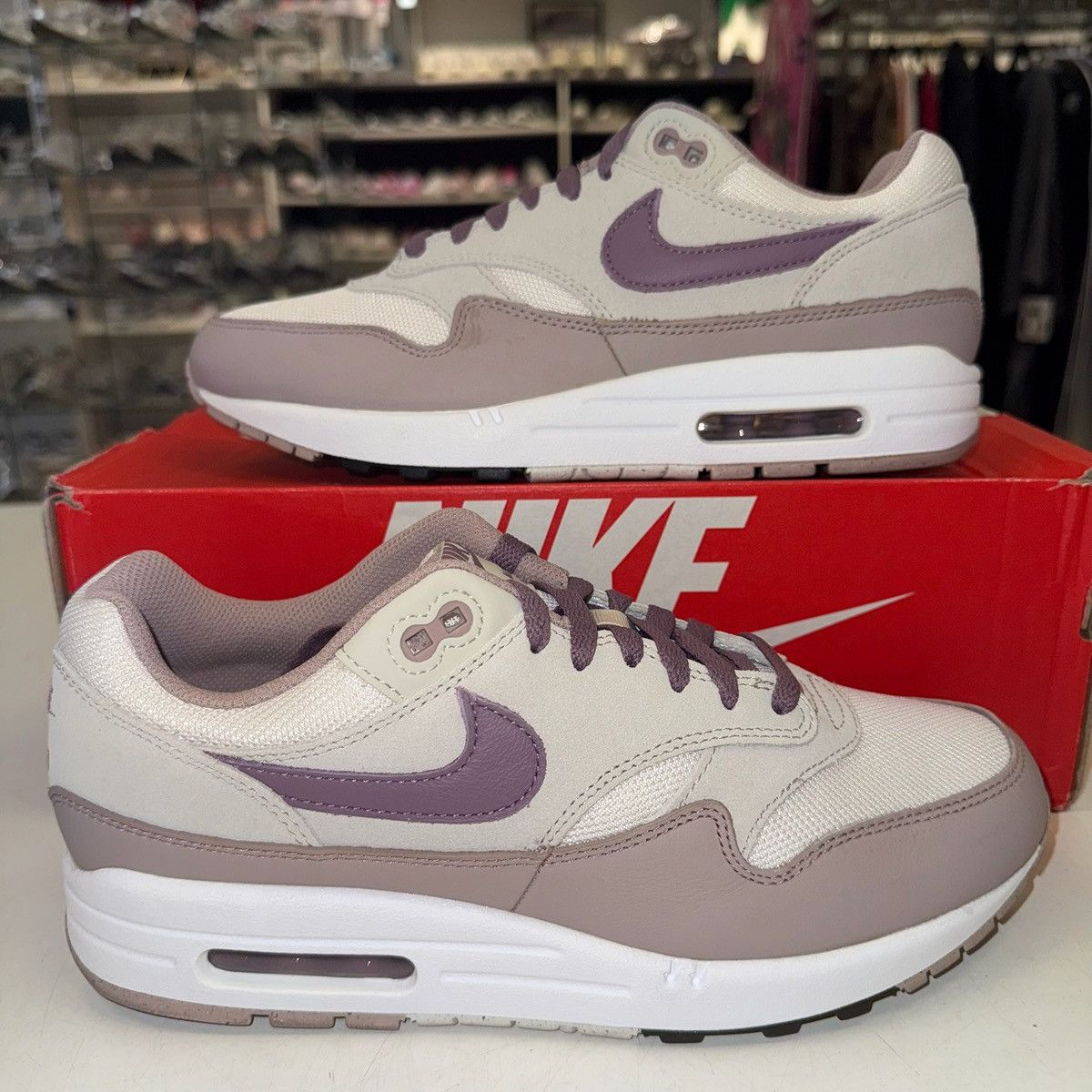 Size 8.5 - Nike Air Max 1 SC Light Bone Violet Dust