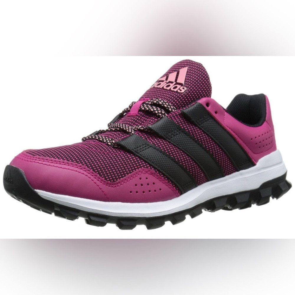 Adidas Adidas slingshot tr running shoes/sneakers in pink & black. Size US 7 / IT 37 - 1 Thumbnail