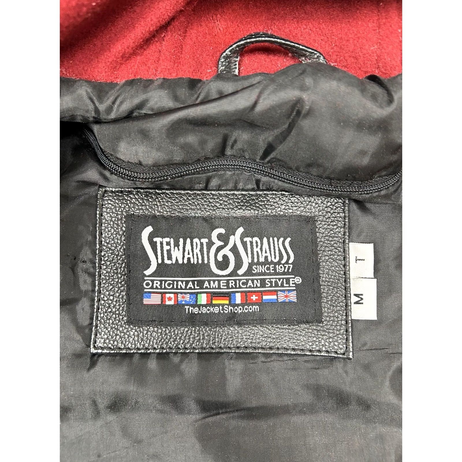 Vintage VINTAGE Stewart & Strauss Varsity Jacket San Francisco 49ers NFL Coat With Hood Adult Medium Black Size US M / EU 48-50 / 2 - 6 Thumbnail