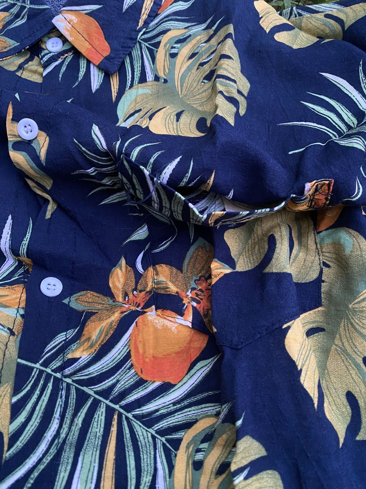 Vintage Vintage Hawaiian Shirt With Floral Motive Size US XXL / EU 58 / 5 - 3 Thumbnail