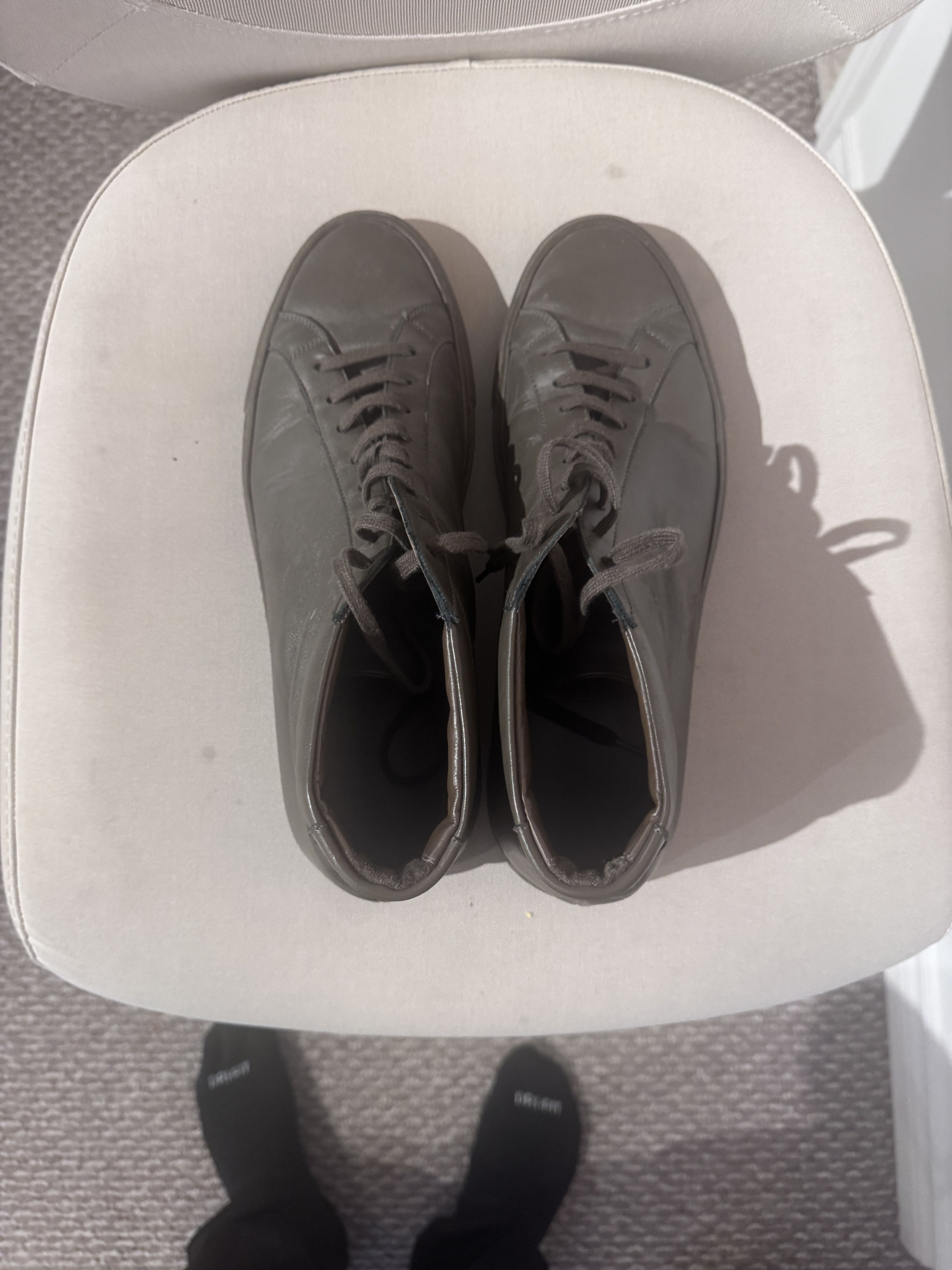Common Projects Common Projects Original Achilles Mid — Dark Brown Leather Size US 11 / EU 44 - 9 Thumbnail
