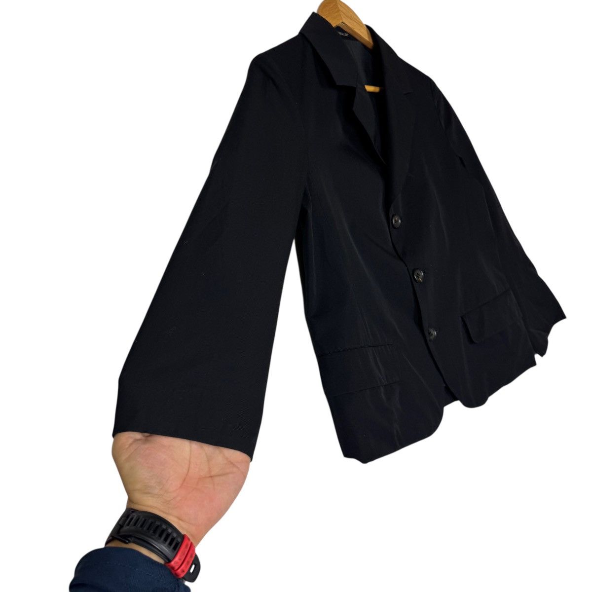 Yohji Yamamoto Yohji Yamamoto Noir Blazer Size 36R - 3 Thumbnail