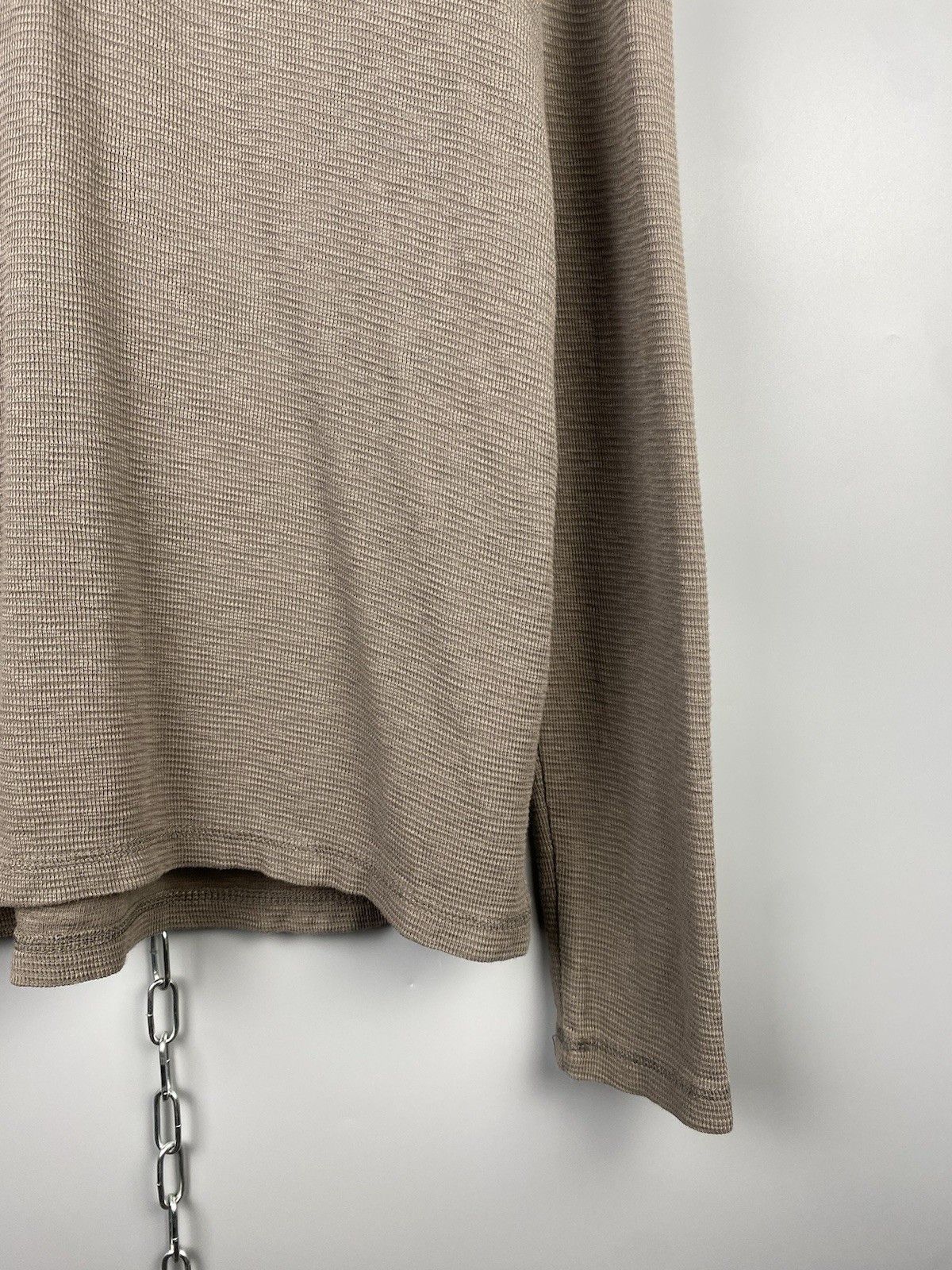 Allsaints Allsaints Cotton Waffle Knit Casual Clash Polo Shirt Size US M / EU 48-50 / 2 - 8 Thumbnail
