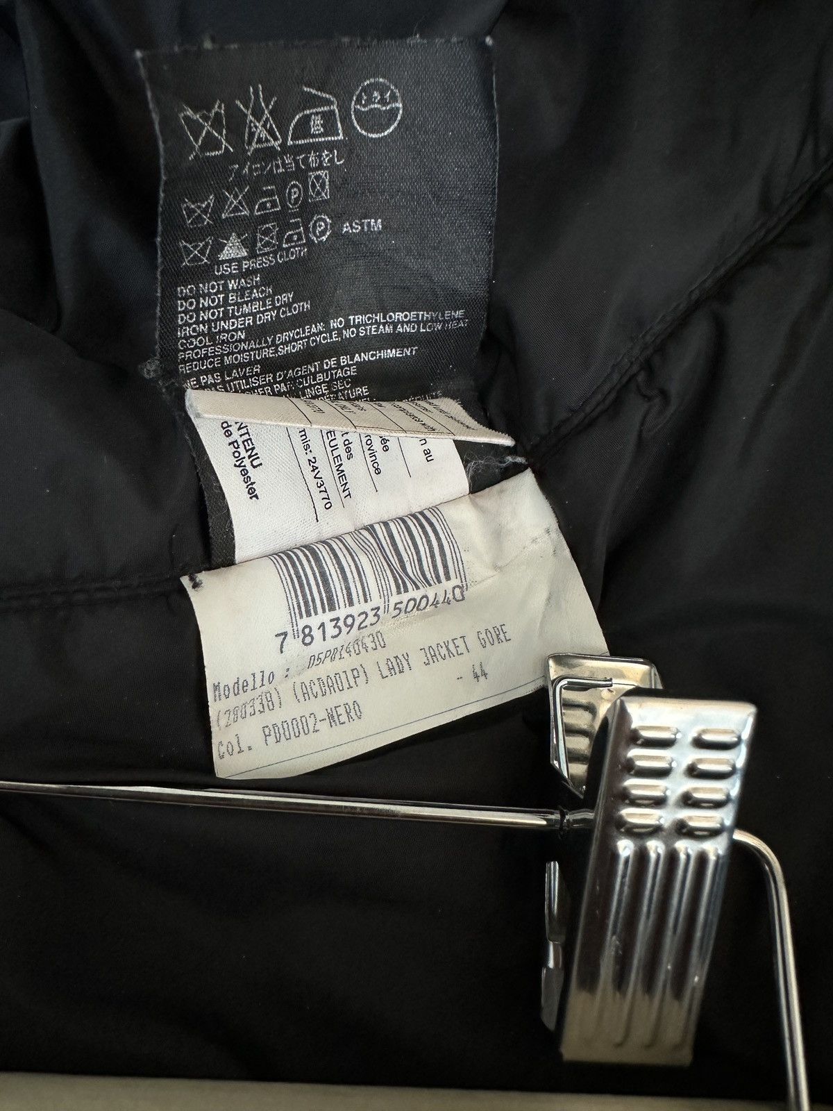 Prada Prada Gore-Tex Black Women’s Jacket Made In Romania Size M / US 6-8 / IT 42-44 - 18 Thumbnail