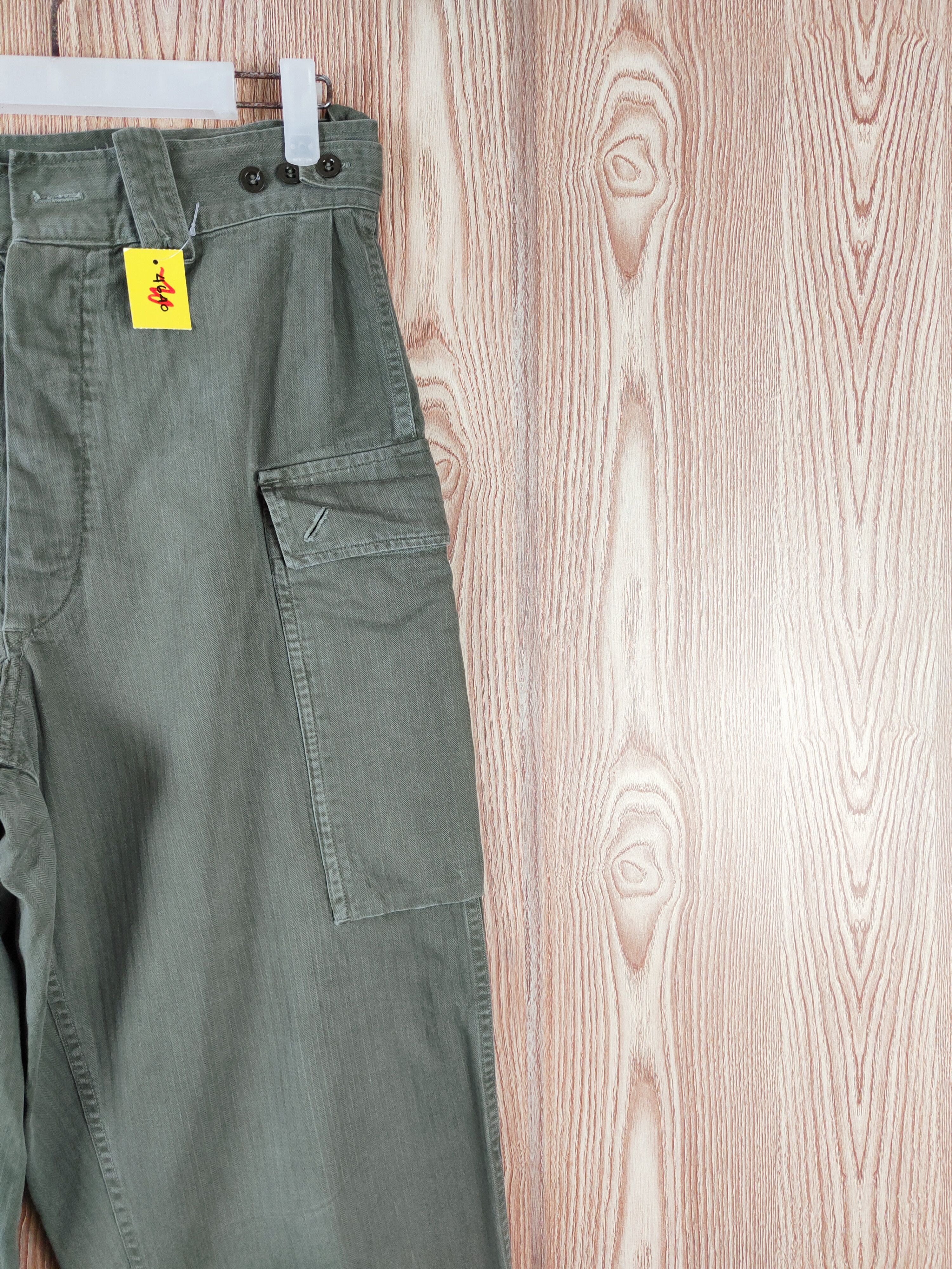 Vintage DL 80' Hv puijenbroek KL Military Tactical Cargo Pants #W395 Size US 32 / EU 48 - 5 Thumbnail