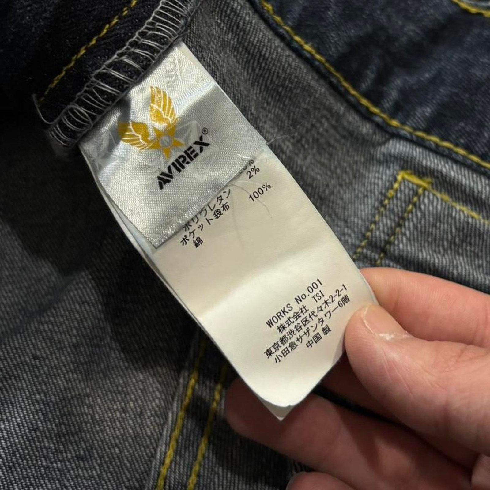 Avirex × Vintage Baggy Faded Avirex Jeans. Cargo Pockets. Size 38 x 28 Size US 38 / EU 54 - 6 Thumbnail