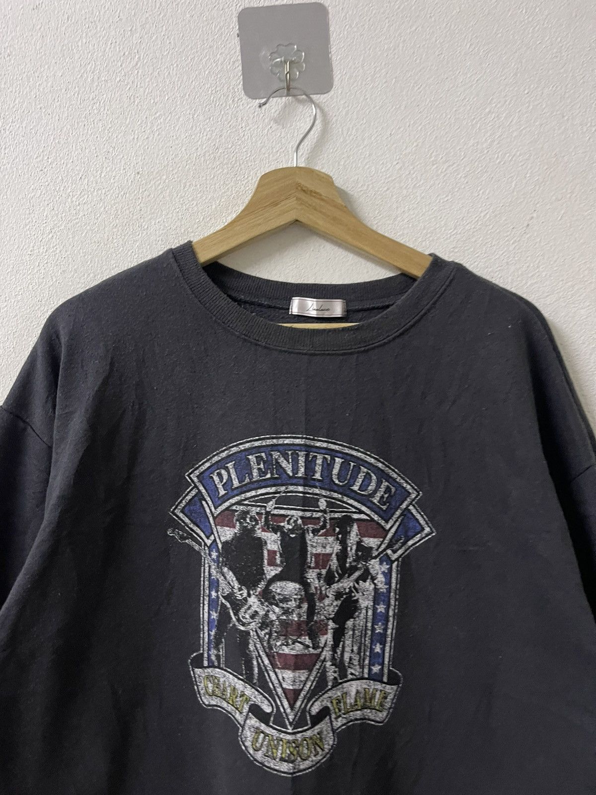 Vintage Vintage Graphic PLENITUDE Sweatshirt Size US L / EU 52-54 / 3 - 2 Thumbnail