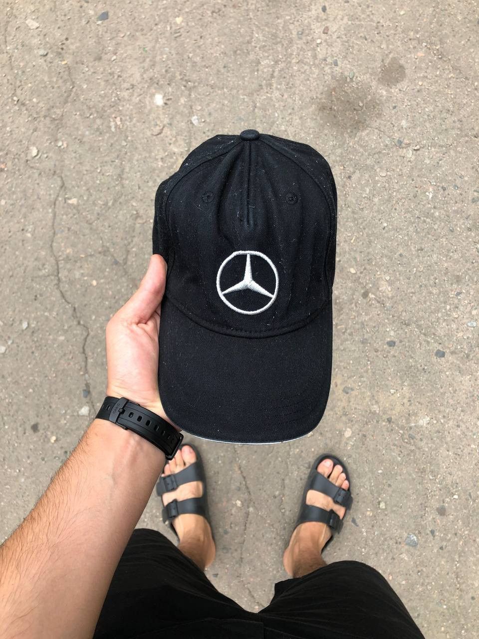 Mercedes-Benz × Vintage VERY RARE MERCEDES BENZ AMG CAP RACING NASCAR HATS F-1 Y2K Size ONE SIZE - 1 Thumbnail