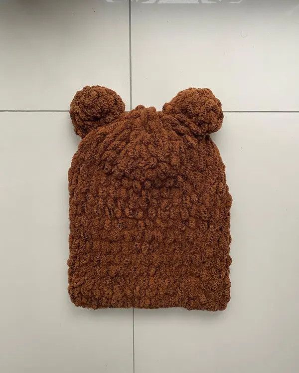 Handmade Handmade Knitted Balaclava Teddy Bear style Size ONE SIZE - 3 Thumbnail