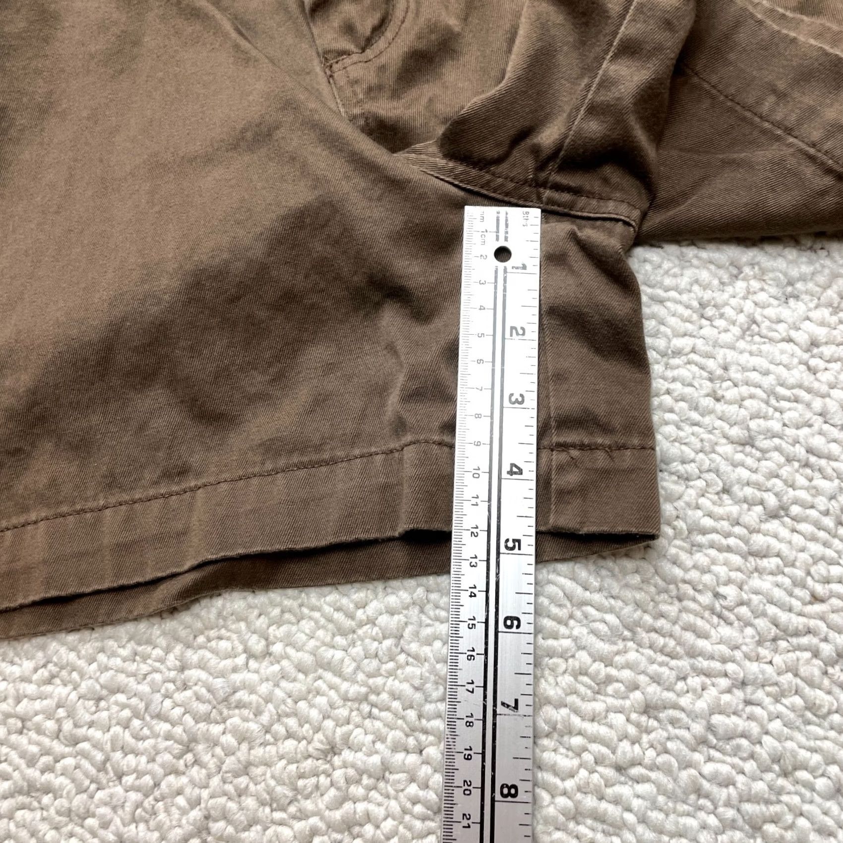 Banana Republic Banana Republic Shorts Womens 14 Brown Chino Bermuda Cotton Pockets 32x5 Solid Size 36" / US 14 / IT 50 - 4 Thumbnail
