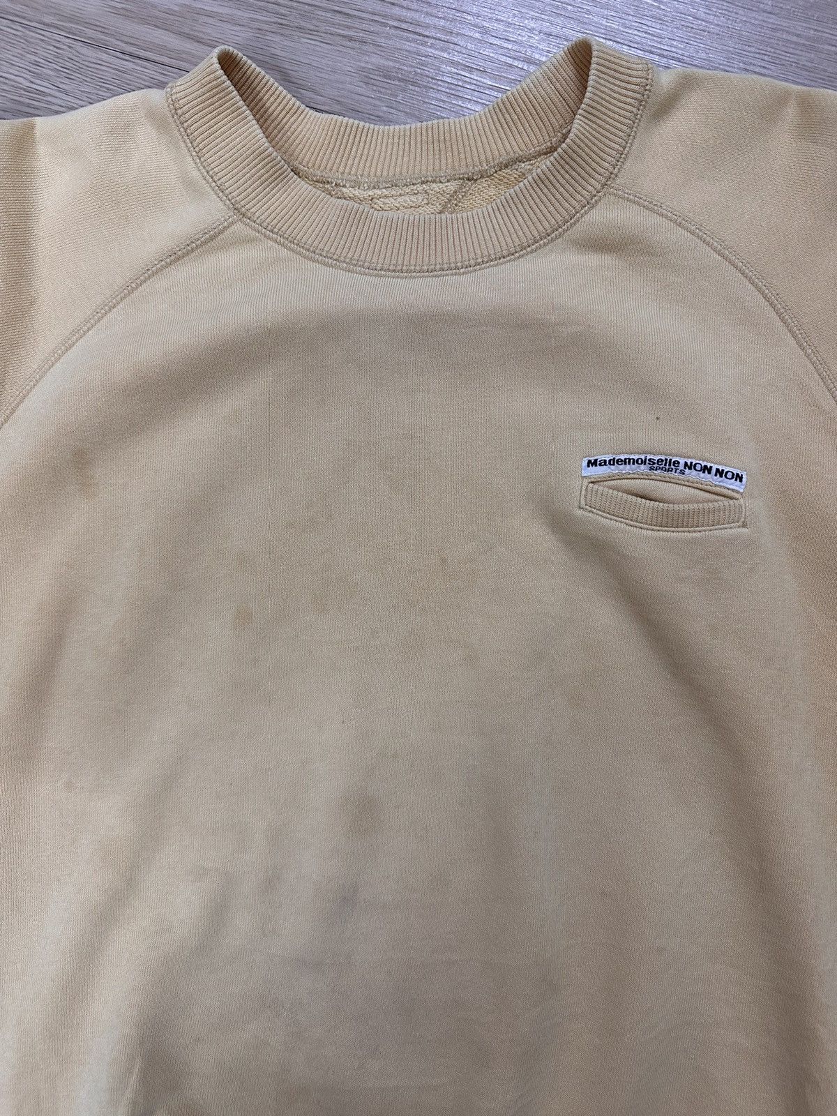 Issey Miyake × Mademoiselle Non Non × Vintage Rare Vintage Mademoiselle Non Non by Issey Miyake Sweatshirt Size US S / EU 44-46 / 1 - 3 Thumbnail
