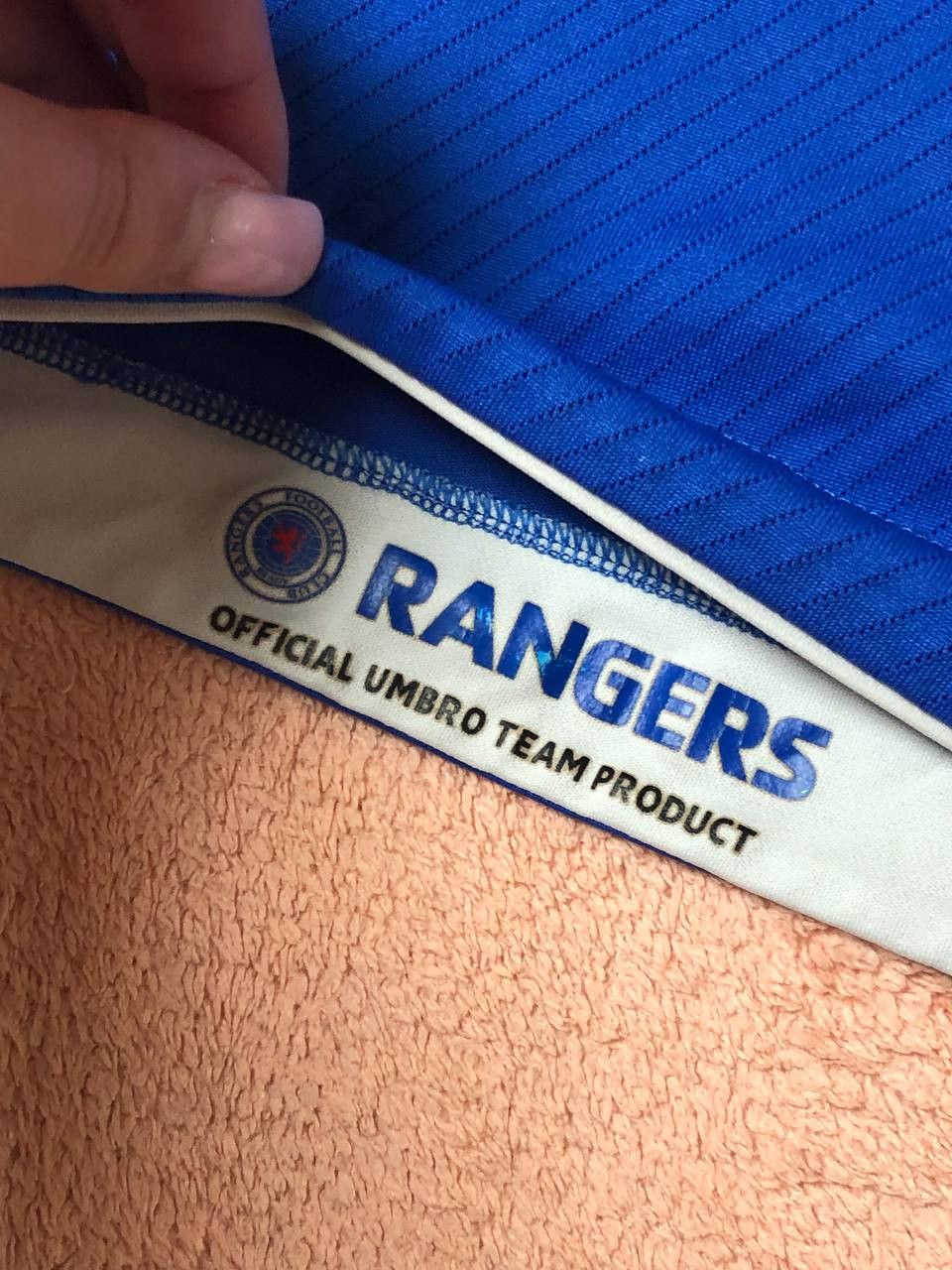 Umbro Umbro Shirt Only Rangers Football Shirts Size US L / EU 52-54 / 3 - 8 Thumbnail