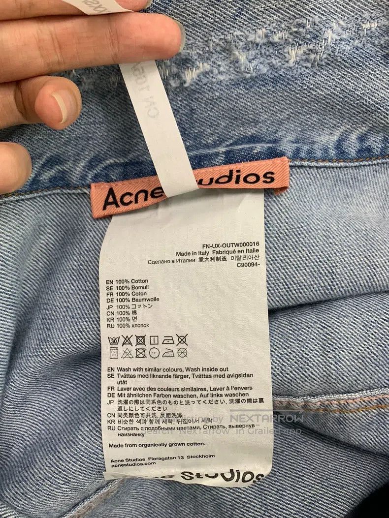 Acne Studios Acne Studios Denim jacket Size US XS / EU 42 / 0 - 5 Thumbnail