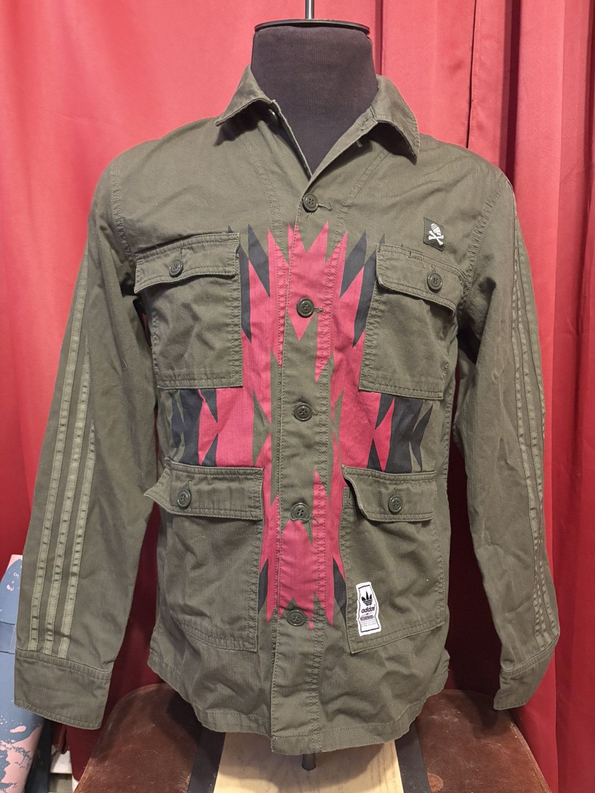 Adidas × Neighborhood Adidas x Neighborhood Shirt Aztec Southwest Streetwear Grail Size US S / EU 44-46 / 1 - 1 Thumbnail