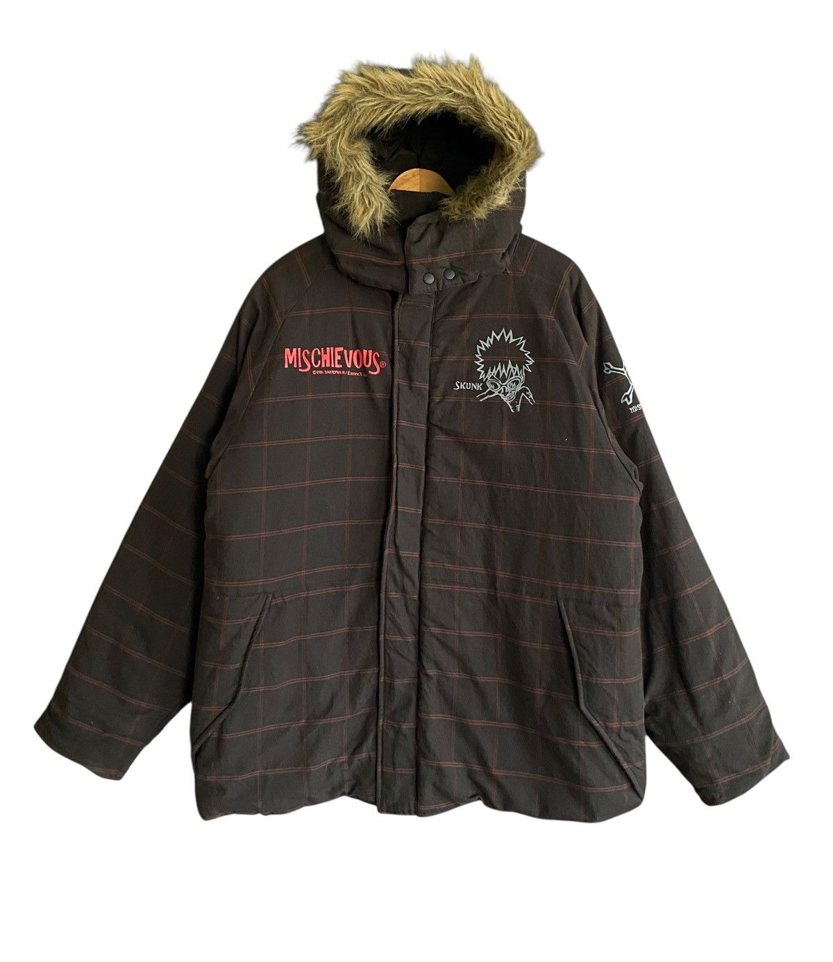 Vintage Vintage Japanese Brand Mischievous Fur Puffer Jacket 2000s Size US M / EU 48-50 / 2 - 1 Thumbnail