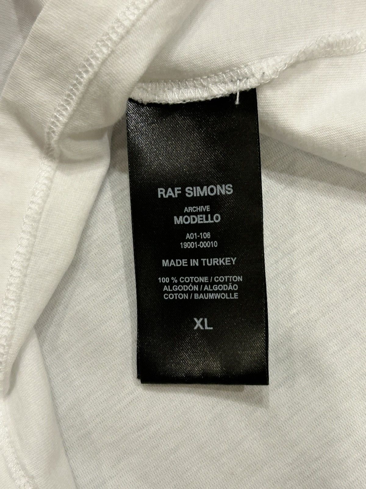 Raf Simons Raf Simons Archive Redux Kollaps Sleeveless Tee Size US XL / EU 56 / 4 - 4 Thumbnail