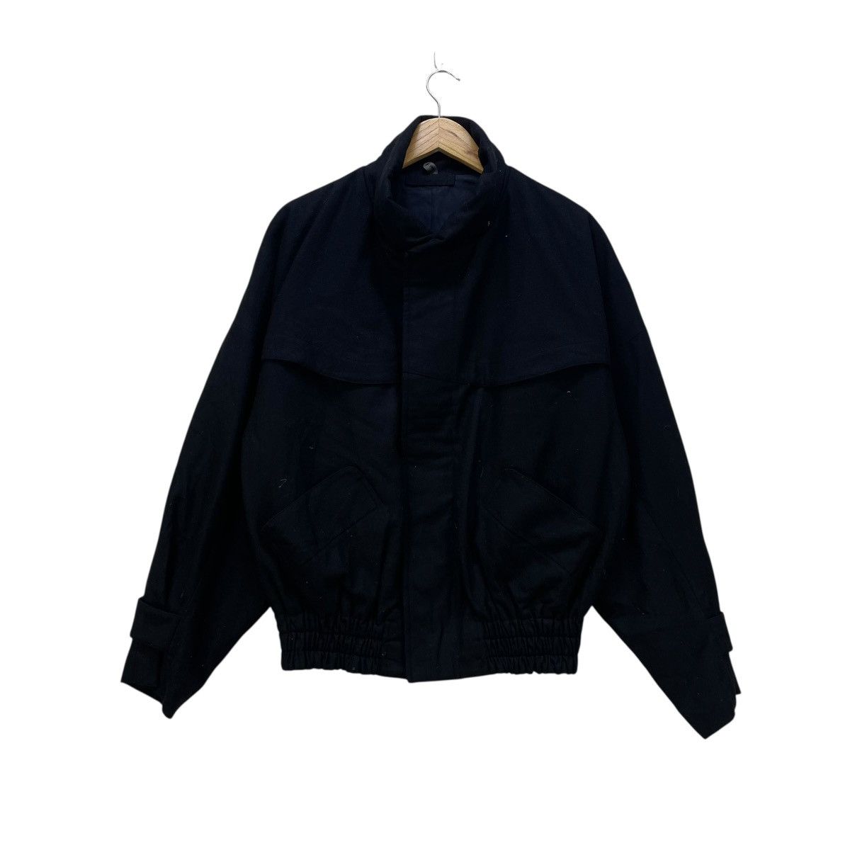 Issey Miyake 💥Japanese Brand Pashu Bomber Wool jacket Size US M / EU 48-50 / 2 - 1 Thumbnail