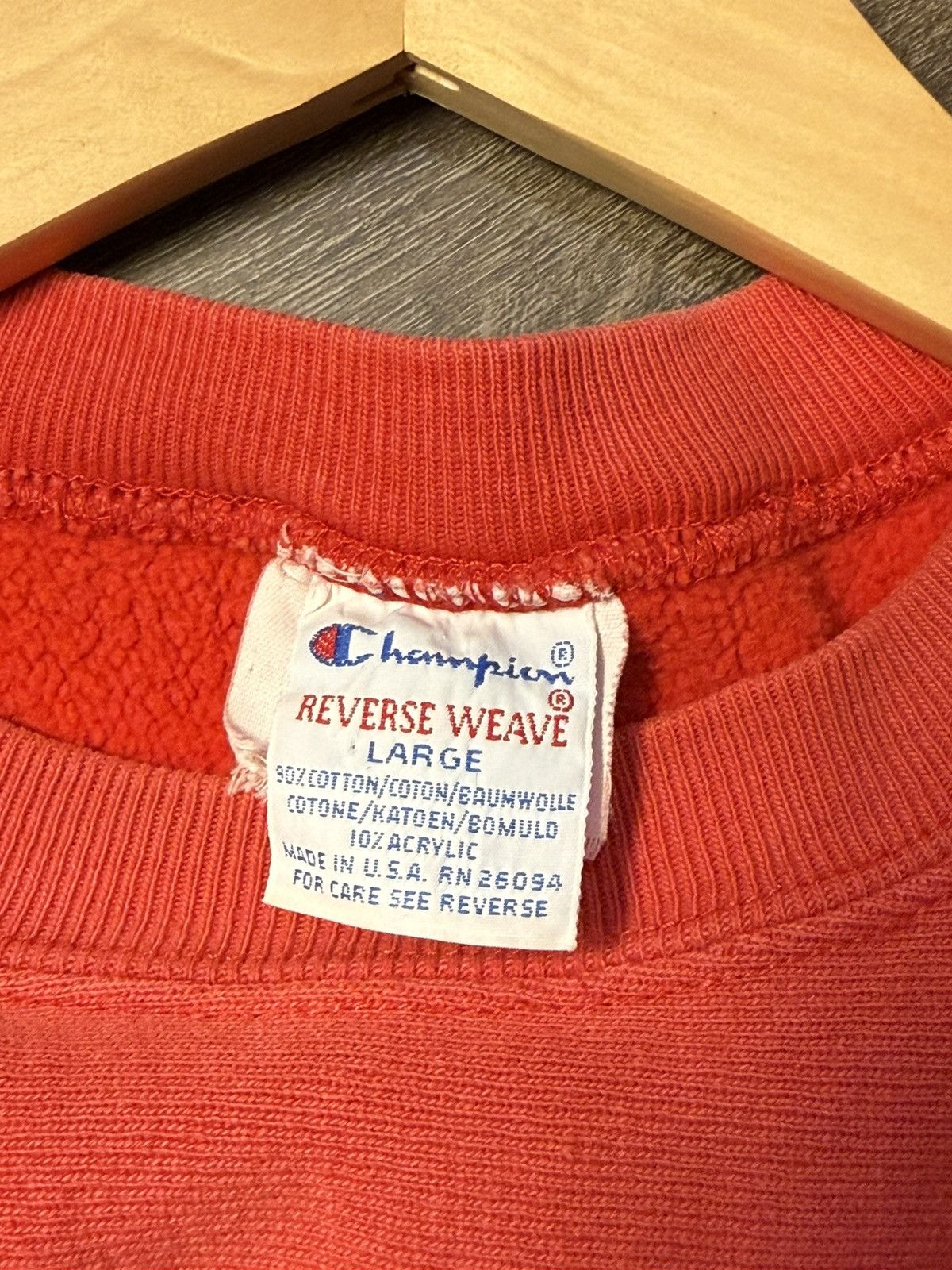 Champion vintage 1990s Champion Reverse Weave crewneck sweatshirt Size US L / EU 52-54 / 3 - 5 Thumbnail