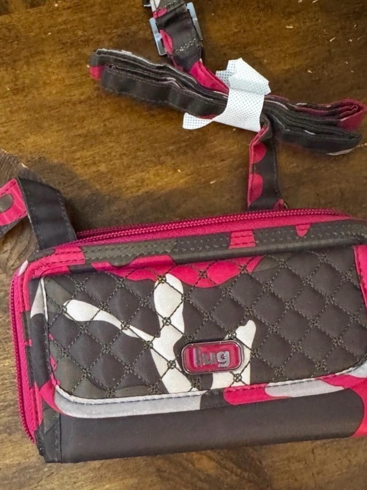 Other Lug Pink Camouflage Crossbody/Wallet/ Wristlet Size ONE SIZE - 4 Thumbnail