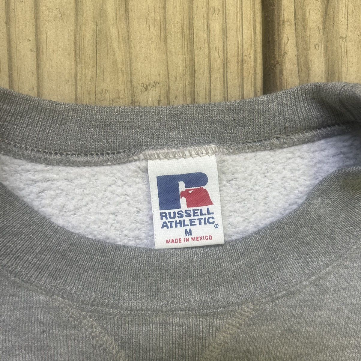 Russell Athletic × Vintage VTG 90s Russell Athletic Trinity Academy Raleigh Sweatshirt Size US M / EU 48-50 / 2 - 3 Thumbnail