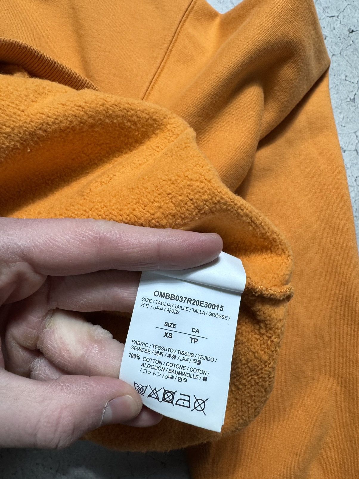 Off-White Off-White Luxury Big Logo Hoodie Size XS Size US XS / EU 42 / 0 - 13 Thumbnail